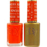 DND Diva Duo Gel - #233 - Heatwave / Soak-Off Gel Polish 0.5 oz. + Nail Lacquer 0.5 oz.