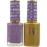 DND Diva Duo Gel - #237 - Detective Mauve / Soak-Off Gel Polish 0.5 oz. + Nail Lacquer 0.5 oz.