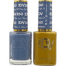 DND Diva Duo Gel - #260 - Slate of The Art / Soak-Off Gel Polish 0.5 oz. + Nail Lacquer 0.5 oz.