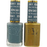 DND Diva Duo Gel - #261 - One Hit Wonder / Soak-Off Gel Polish 0.5 oz. + Nail Lacquer 0.5 oz.