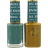 DND Diva Duo Gel - #262 - Seafoam Serenade / Soak-Off Gel Polish 0.5 oz. + Nail Lacquer 0.5 oz.