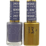 DND Diva Duo Gel - #263 - Trip To Nyc / Soak-Off Gel Polish 0.5 oz. + Nail Lacquer 0.5 oz.