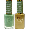 DND Diva Duo Gel - #277 - Foggy Fern / Soak-Off Gel Polish 0.5 oz. + Nail Lacquer 0.5 oz.