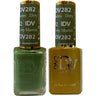 DND Diva Duo Gel - #282 - Dirty Martini / Soak-Off Gel Polish 0.5 oz. + Nail Lacquer 0.5 oz.