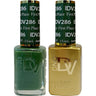 DND Diva Duo Gel - #286 - First Place / Soak-Off Gel Polish 0.5 oz. + Nail Lacquer 0.5 oz.