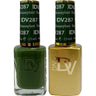 DND Diva Duo Gel - #287 - Houseplant / Soak-Off Gel Polish 0.5 oz. + Nail Lacquer 0.5 oz.