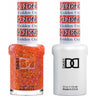 DND Duo - #412 Golden Orange Star / Soak-Off Gel Polish 0.5 oz. + Nail Lacquer 0.5 oz.
