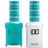 DND Duo - #438 Island Oasis / Soak-Off Gel Polish 0.5 oz. + Nail Lacquer 0.5 oz.