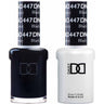 DND Duo - #447 Black Licorice / Soak-Off Gel Polish 0.5 oz. + Nail Lacquer 0.5 oz.