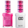 DND Duo - #483 Pink Angel / Soak-Off Gel Polish 0.5 oz. + Nail Lacquer 0.5 oz.