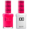 DND Duo - #504 Orange Aura / Soak-Off Gel Polish 0.5 oz. + Nail Lacquer 0.5 oz.