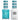 DND Duo - #513 Ode To Green / Soak-Off Gel Polish 0.5 oz. + Nail Lacquer 0.5 oz.