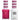 DND Duo - #519 Strawberry Candy / Soak-Off Gel Polish 0.5 oz. + Nail Lacquer 0.5 oz.
