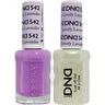DND Duo - #542 Lovely Lavender / Soak-Off Gel Polish 0.5 oz. + Nail Lacquer 0.5 oz.