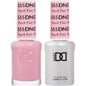 DND Duo - #555 Peach Fuzz / Soak-Off Gel Polish 0.5 oz. + Nail Lacquer 0.5 oz.