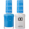 DND Duo - #571 Blue Ash, OH / Soak-Off Gel Polish 0.5 oz. + Nail Lacquer 0.5 oz.