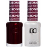 DND Duo - #633 Garnet Red / Soak-Off Gel Polish 0.5 oz. + Nail Lacquer 0.5 oz.