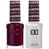 DND Duo - #634 Reddish Purple / Soak-Off Gel Polish 0.5 oz. + Nail Lacquer 0.5 oz.