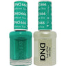 DND Duo - #666 Caribbean Sea / Soak-Off Gel Polish 0.5 oz. + Nail Lacquer 0.5 oz.