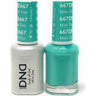DND Duo - #667 Mint Tint / Soak-Off Gel Polish 0.5 oz. + Nail Lacquer 0.5 oz.