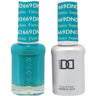 DND Duo - #669 Fierce Sapphire / Soak-Off Gel Polish 0.5 oz. + Nail Lacquer 0.5 oz.