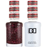 DND Duo - #675 Red Eyeshadow / Soak-Off Gel Polish 0.5 oz. + Nail Lacquer 0.5 oz.