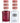 DND Duo - #677 Red Ombre / Soak-Off Gel Polish 0.5 oz. + Nail Lacquer 0.5 oz.