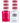 DND Duo - #681 Hot Pink Patrol / Soak-Off Gel Polish 0.5 oz. + Nail Lacquer 0.5 oz.