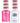 DND Duo - #684 Pink Tulle / Soak-Off Gel Polish 0.5 oz. + Nail Lacquer 0.5 oz.
