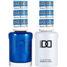 DND Duo - #694 Moon River Blue / Soak-Off Gel Polish 0.5 oz. + Nail Lacquer 0.5 oz.