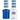 DND Duo - #694 Moon River Blue / Soak-Off Gel Polish 0.5 oz. + Nail Lacquer 0.5 oz.