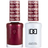 DND Duo - #701 Wanna Wine / Soak-Off Gel Polish 0.5 oz. + Nail Lacquer 0.5 oz.
