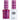 DND Duo - #703 Purple Glass / Soak-Off Gel Polish 0.5 oz. + Nail Lacquer 0.5 oz.