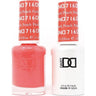 DND Duo - #716 Peach / Soak-Off Gel Polish 0.5 oz. + Nail Lacquer 0.5 oz.
