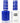 DND Duo - #734 Berry Blue / Soak-Off Gel Polish 0.5 oz. + Nail Lacquer 0.5 oz.