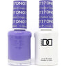 DND Duo - #737 Crushed Grape / Soak-Off Gel Polish 0.5 oz. + Nail Lacquer 0.5 oz.