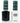 DND Duo - #747 Aurora Green / Soak-Off Gel Polish 0.5 oz. + Nail Lacquer 0.5 oz.