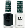 DND Duo - #747 Aurora Green / Soak-Off Gel Polish 0.5 oz. + Nail Lacquer 0.5 oz.