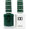 DND Duo - #748 Leaf Clover / Soak-Off Gel Polish 0.5 oz. + Nail Lacquer 0.5 oz.