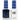 DND Duo - #761 Blue Mist / Soak-Off Gel Polish 0.5 oz. + Nail Lacquer 0.5 oz.
