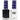 DND Duo - #763 Ultra Violet / Soak-Off Gel Polish 0.5 oz. + Nail Lacquer 0.5 oz.