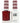 DND Duo - #771 Crimson Sunset / Soak-Off Gel Polish 0.5 oz. + Nail Lacquer 0.5 oz.