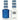 DND Duo - #782 Feelin'Frosty / Soak-Off Gel Polish 0.5 oz. + Nail Lacquer 0.5 oz.