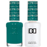 DND Duo - #791 Teal-Infine / Soak-Off Gel Polish 0.5 oz. + Nail Lacquer 0.5 oz.