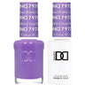 DND Duo - #797 Pebble Cloud / Soak-Off Gel Polish 0.5 oz. + Nail Lacquer 0.5 oz.