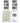 DND Duo - #821 Overlay Glitter Top / Soak-Off Gel Polish 0.5 oz. + Nail Lacquer 0.5 oz.