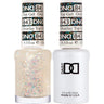 DND Duo - #843 Overlay Glitter Top / Soak-Off Gel Polish 0.5 oz. + Nail Lacquer 0.5 oz.