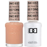 DND Duo - #857 Sheer Nude / Soak-Off Gel Polish 0.5 oz. + Nail Lacquer 0.5 oz.