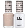 DND Duo - #858 Sandy Nude / Soak-Off Gel Polish 0.5 oz. + Nail Lacquer 0.5 oz.