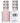 DND Duo - #860 She's White? She's Pink? / Soak-Off Gel Polish 0.5 oz. + Nail Lacquer 0.5 oz.